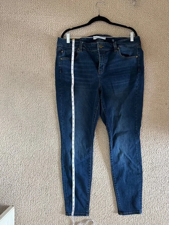 Liverpool Los Angeles Dark Jeans 16W, Plus Size - Picture 5 of 8